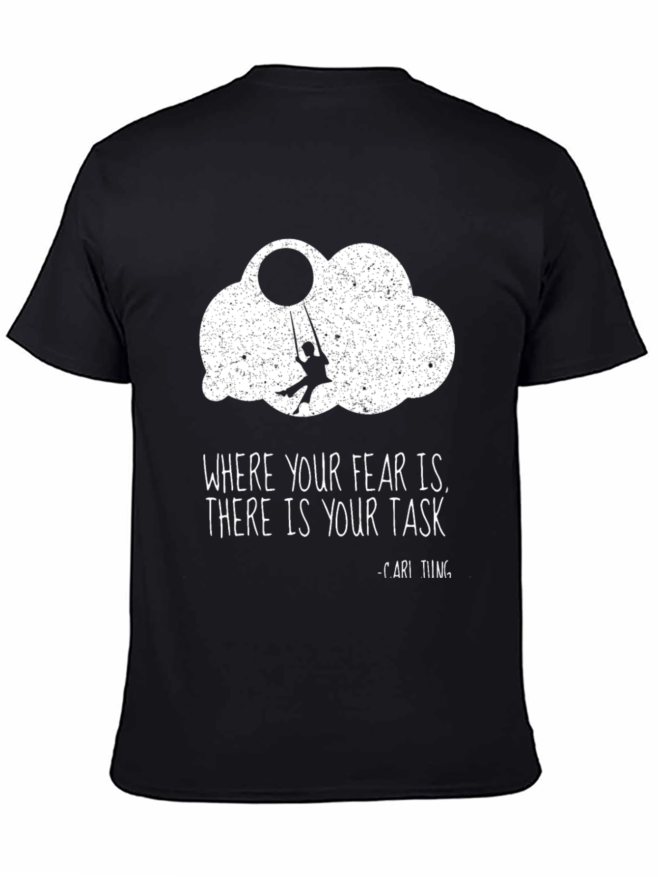 Fear Task Graphic Tee | Motivational Shirt