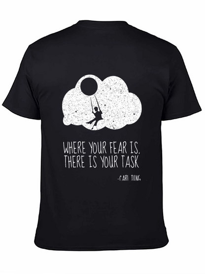 Fear Task Graphic Tee | Motivational Shirt