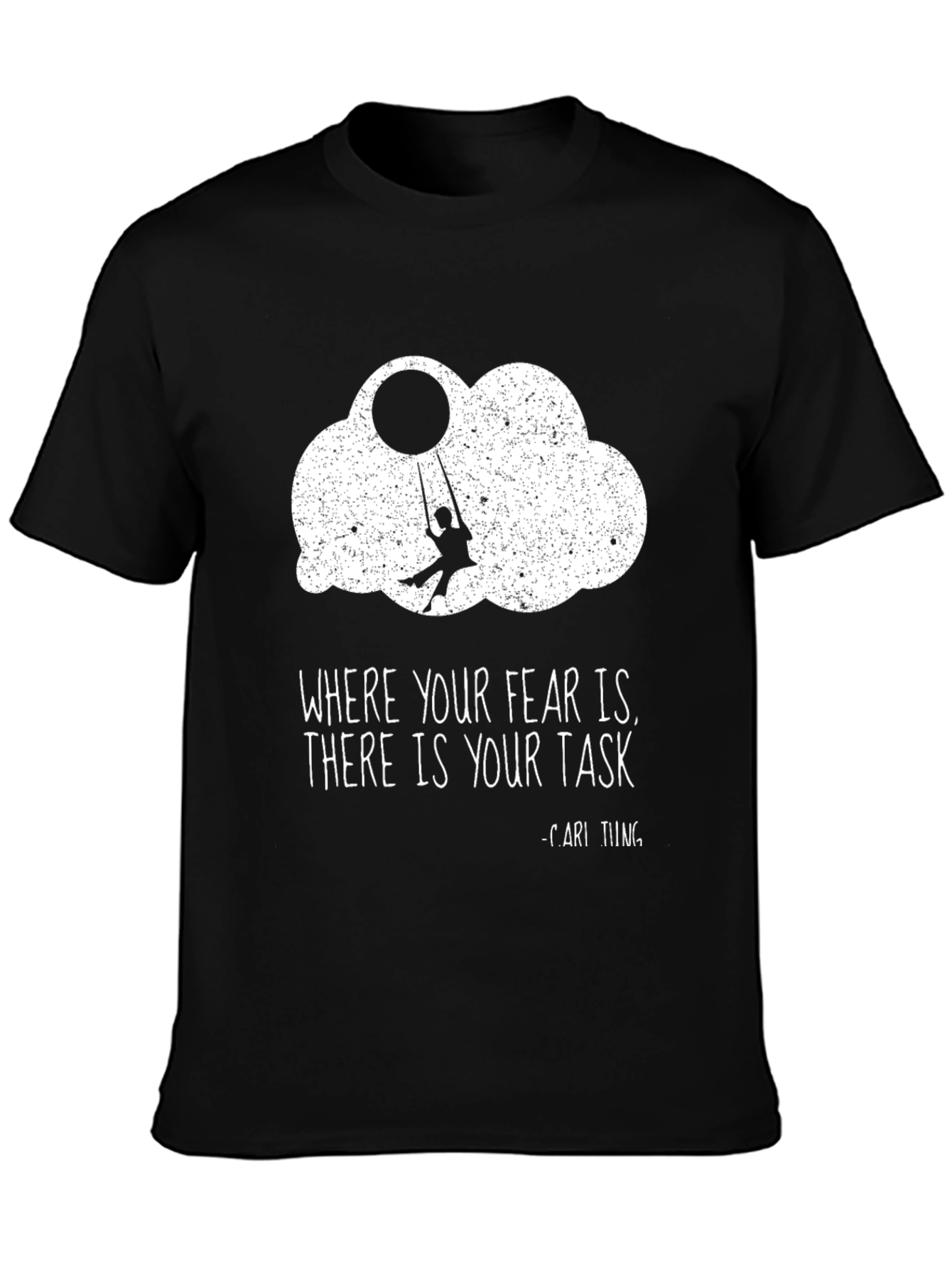 Fear Task Graphic Tee | Motivational Shirt