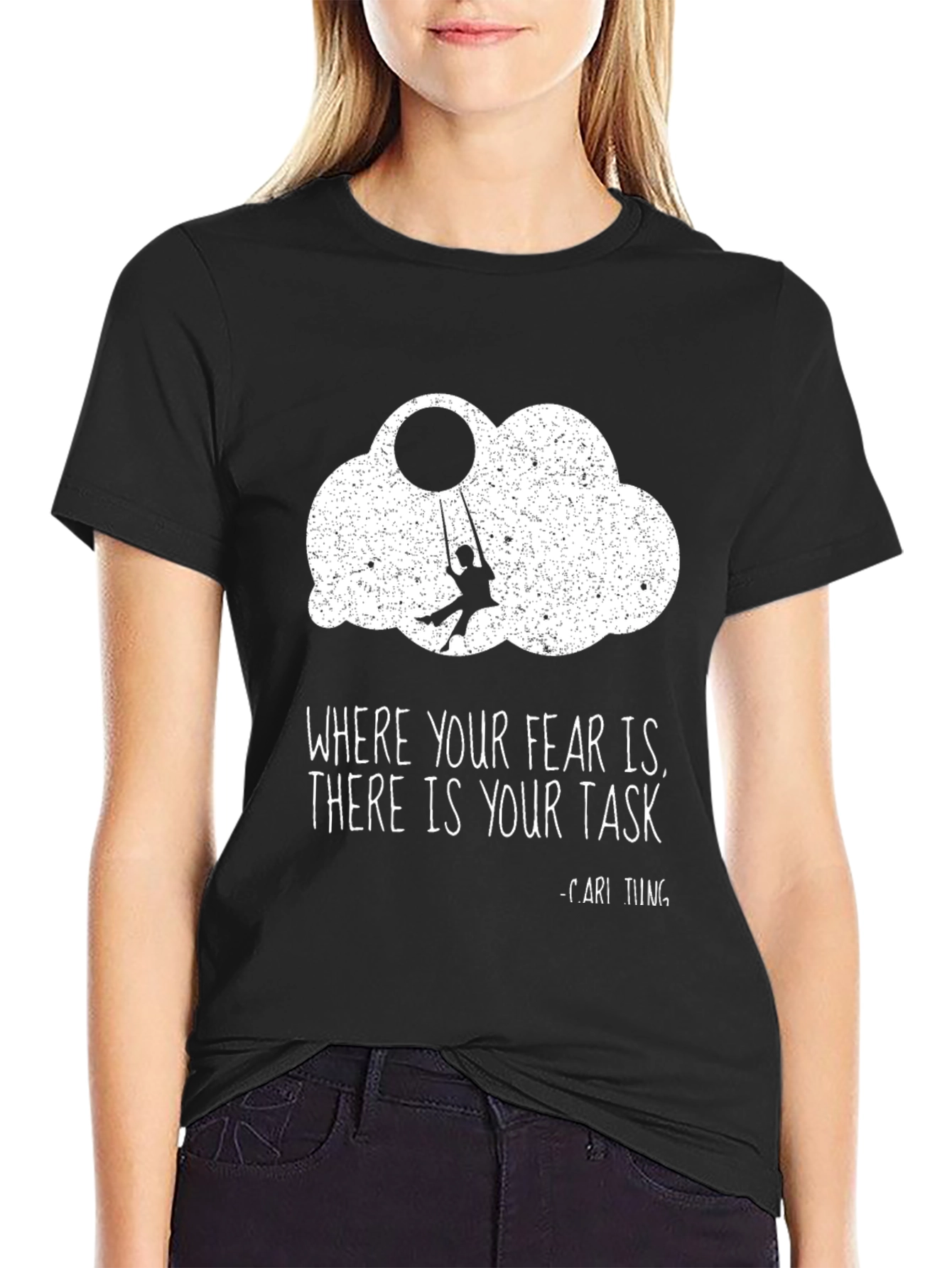 Fear Task Graphic Tee | Motivational Shirt