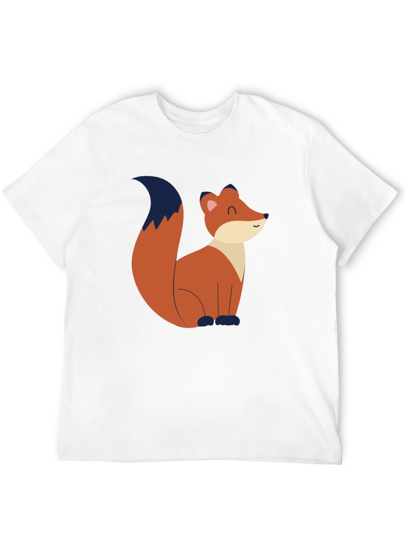 Fox Graphic Tee - Black Unisex T-Shirt