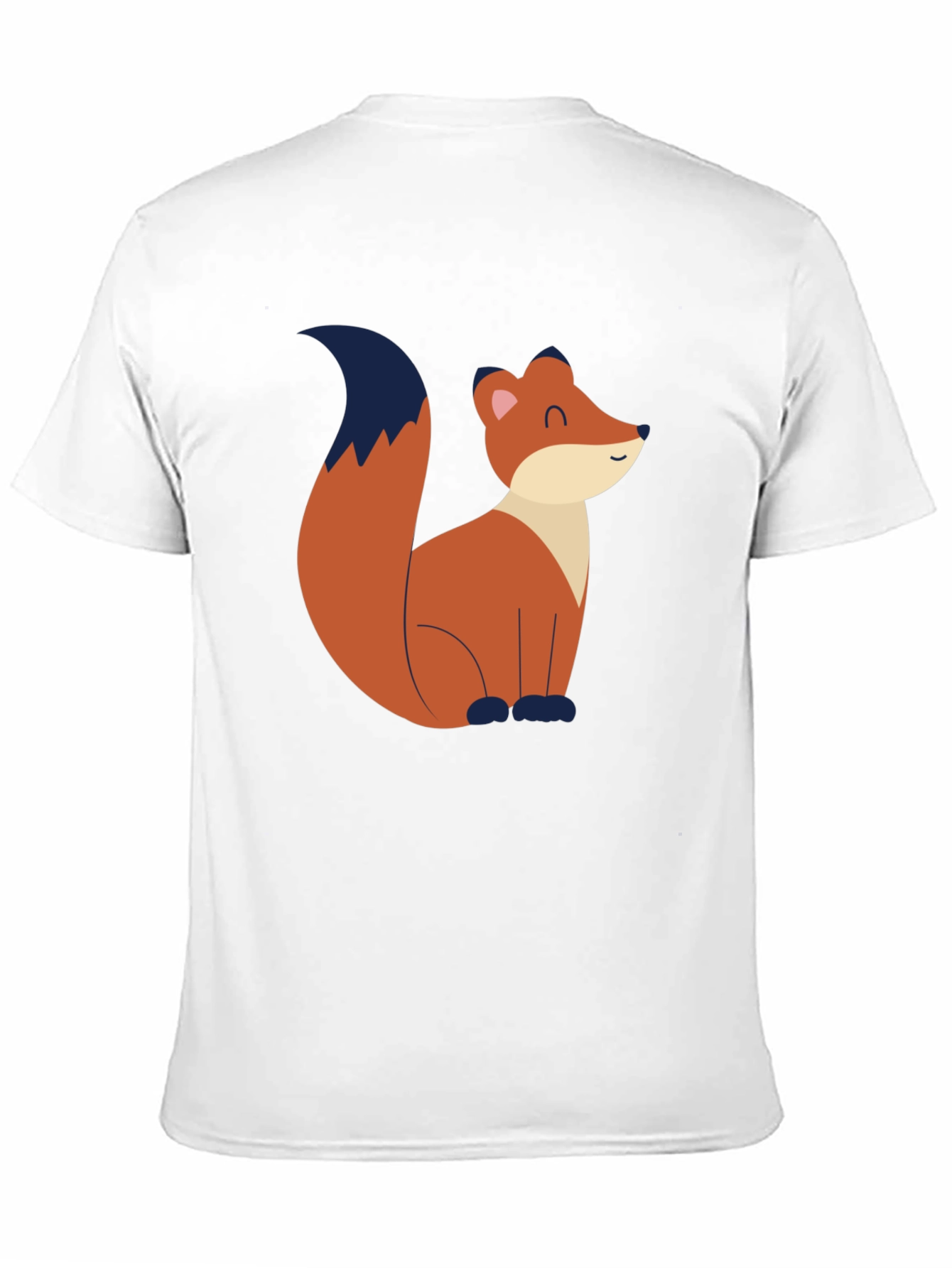 Fox Graphic Tee - Black Unisex T-Shirt