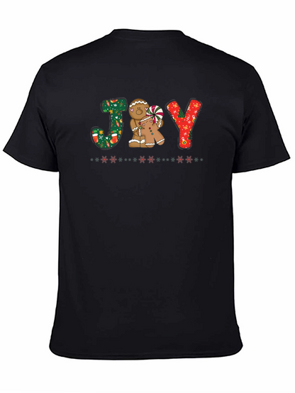 Joy Gingerbread Christmas T-Shirt