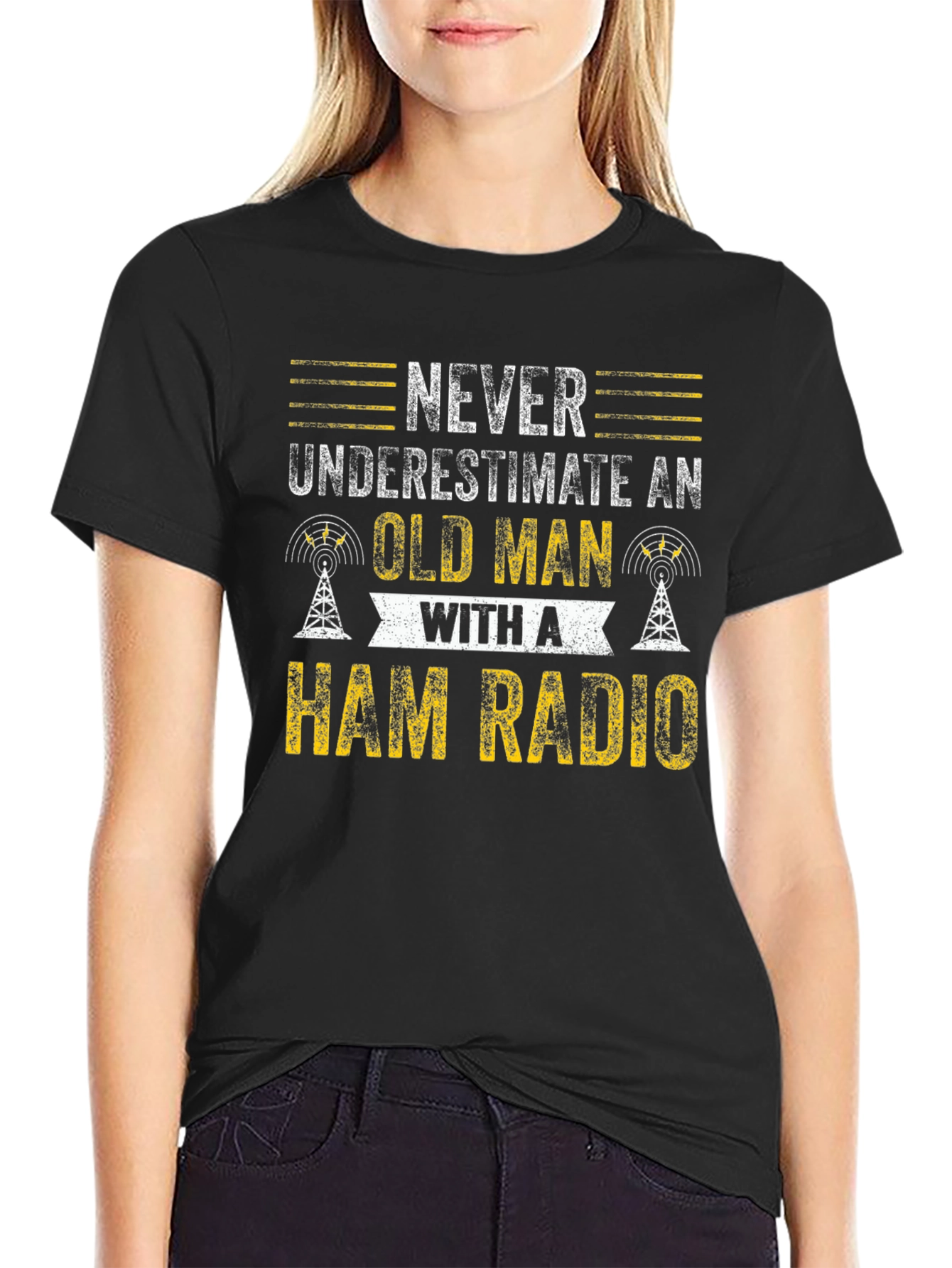 Ham Radio Old Man T-Shirt