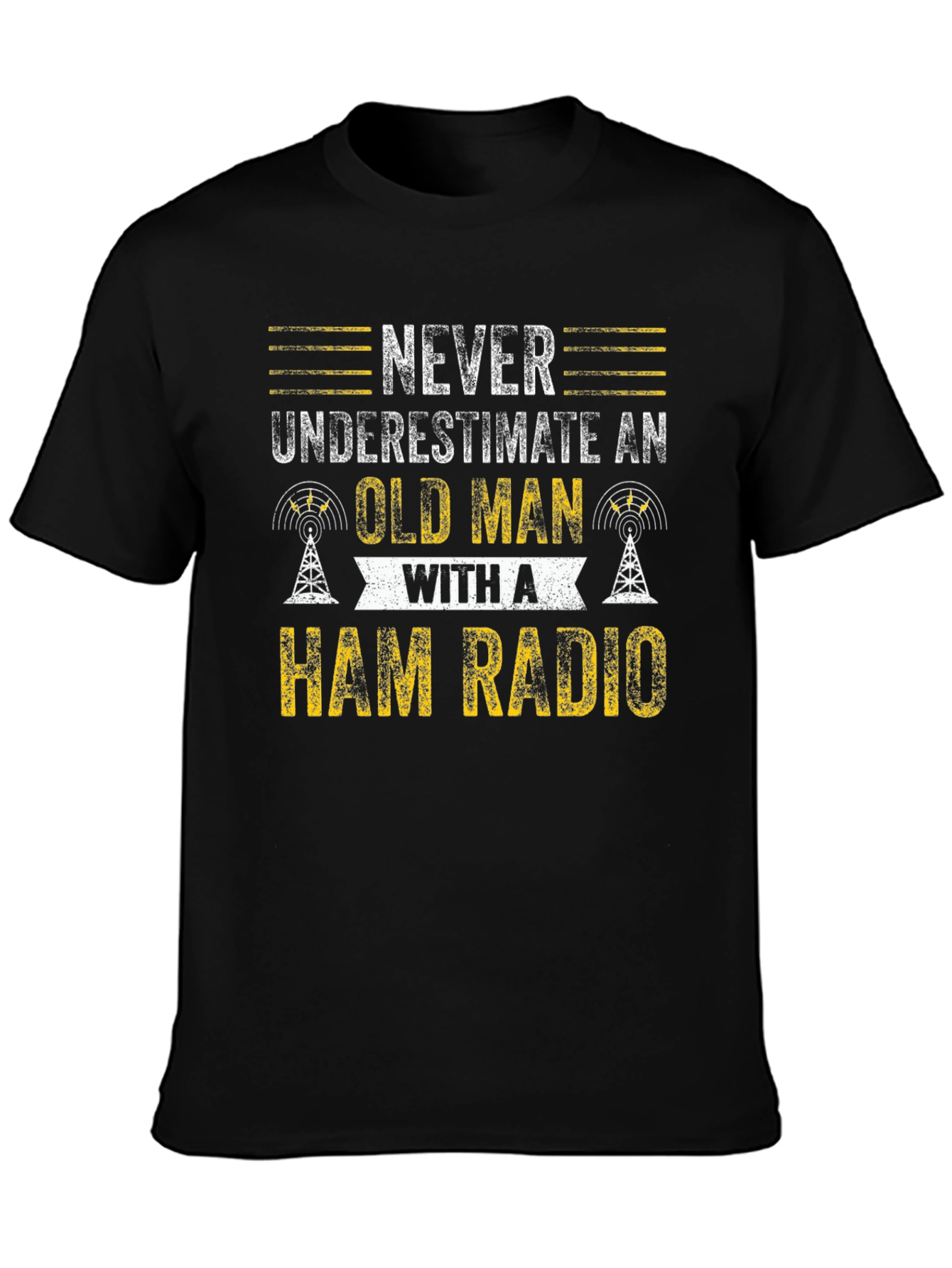 Ham Radio Old Man T-Shirt