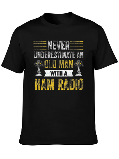 Ham Radio Old Man T-Shirt