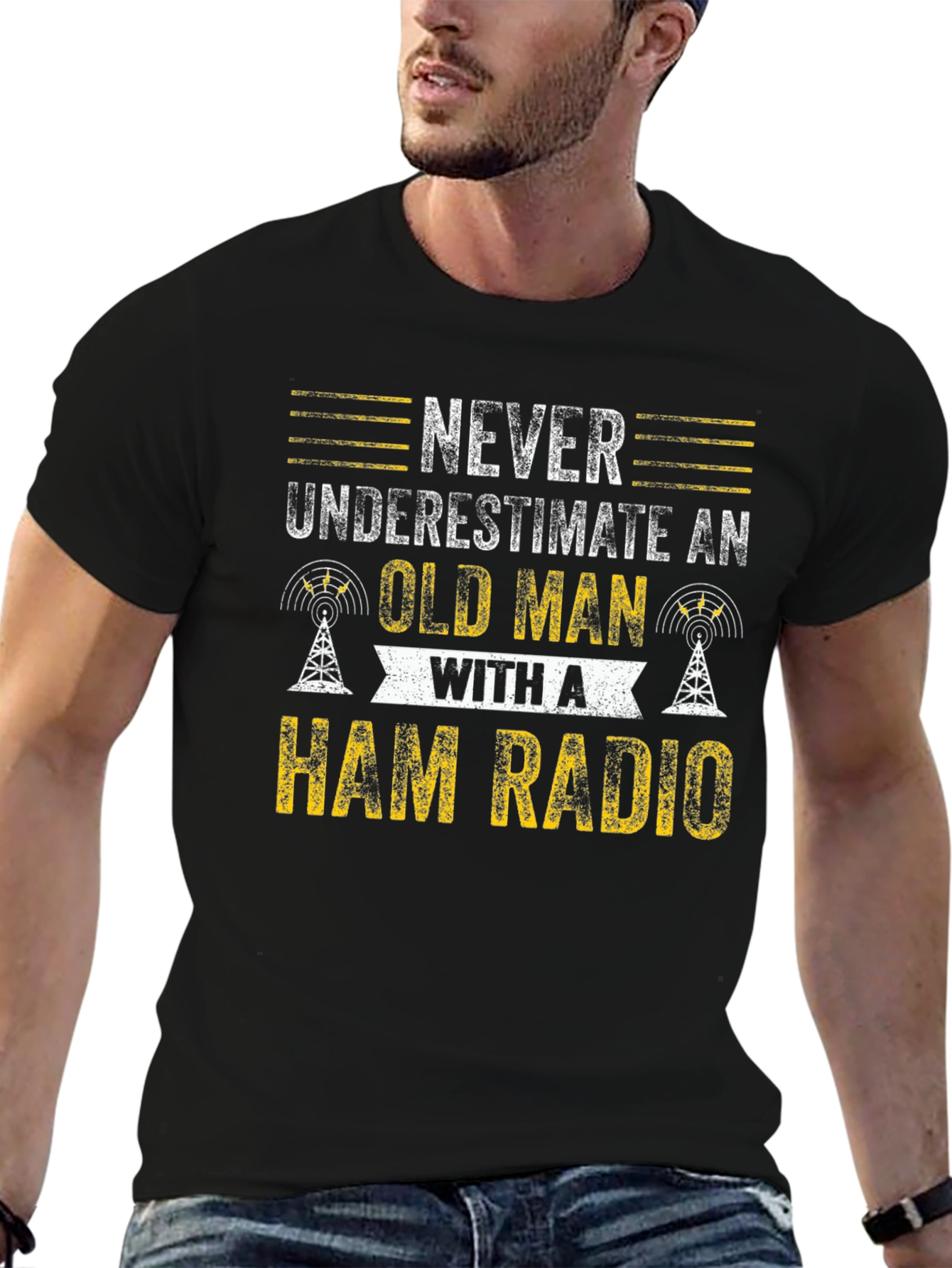 Ham Radio Old Man T-Shirt