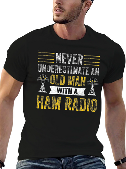 Ham Radio Old Man T-Shirt