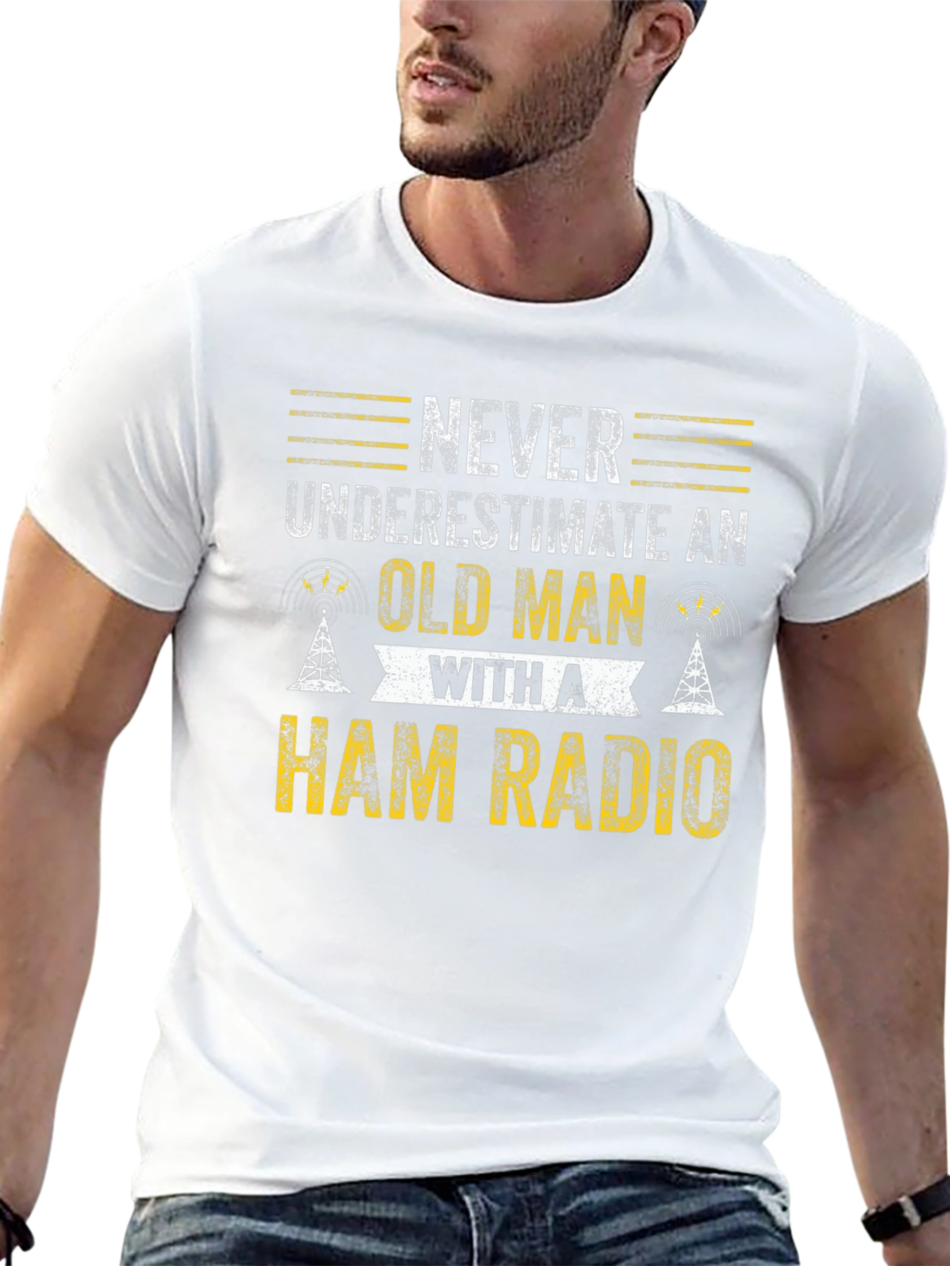 Ham Radio Old Man T-Shirt