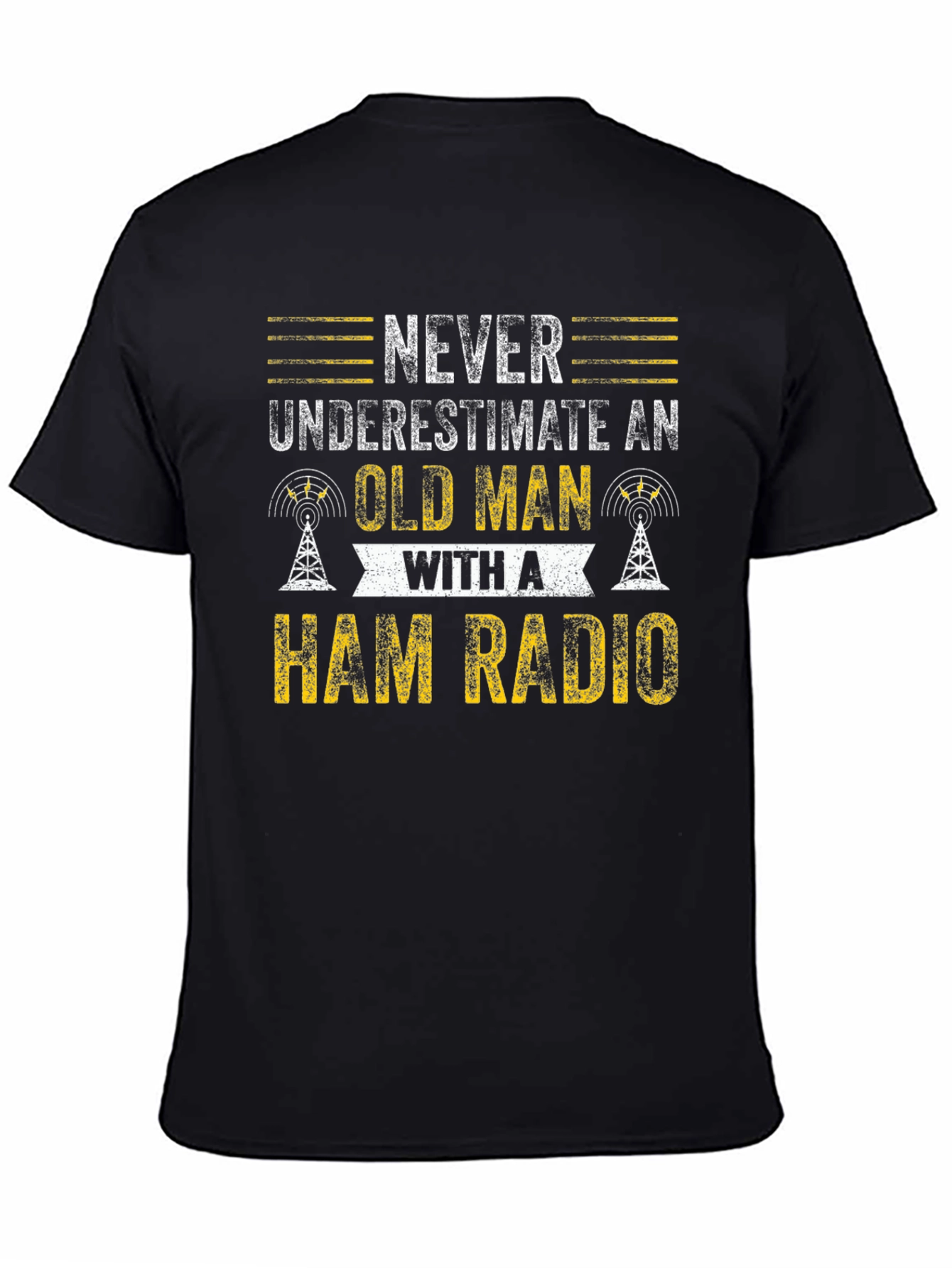 Ham Radio Old Man T-Shirt