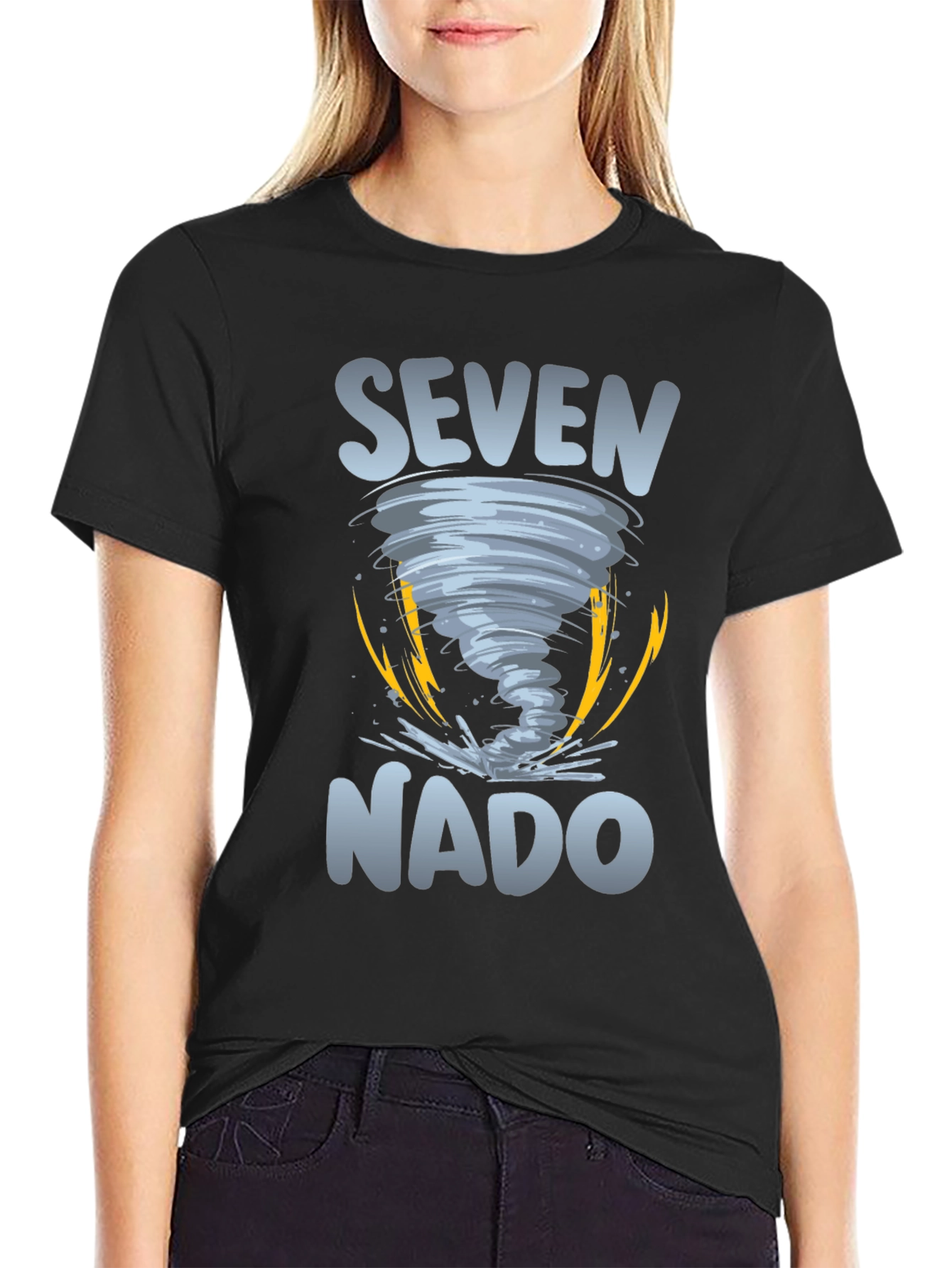 SevenNado Graphic Tee - Tornado Design