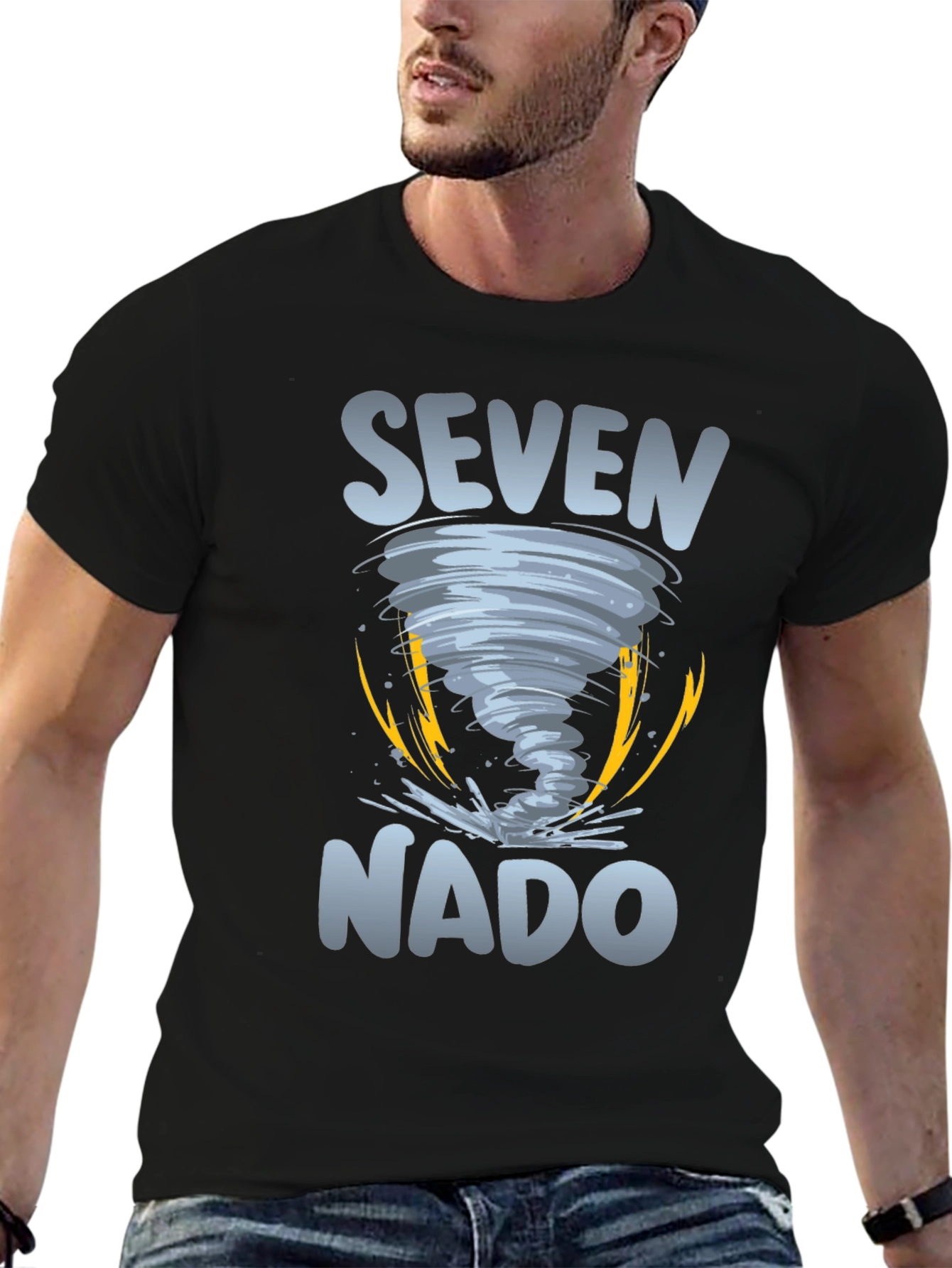 SevenNado Graphic Tee - Tornado Design