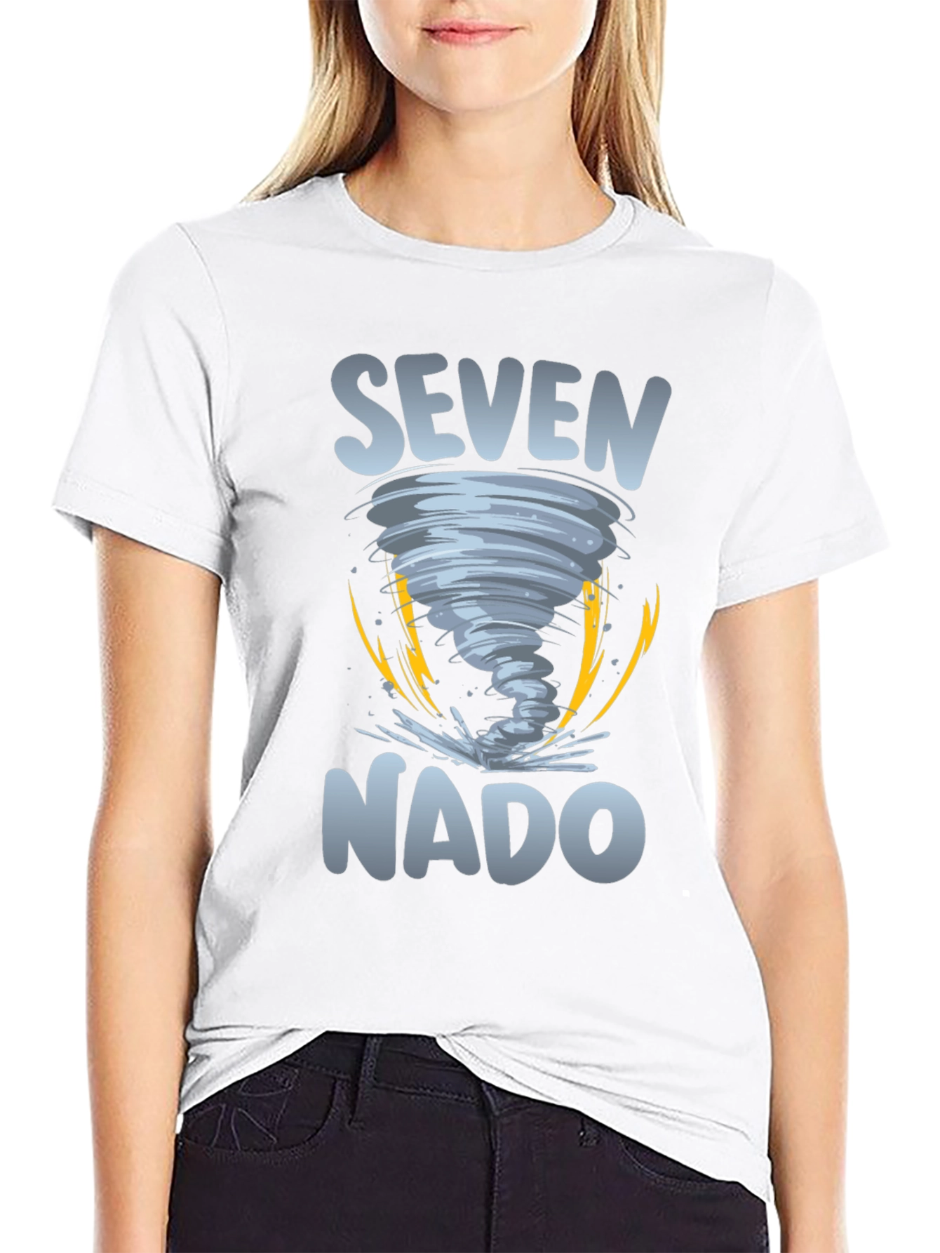 SevenNado Graphic Tee - Tornado Design
