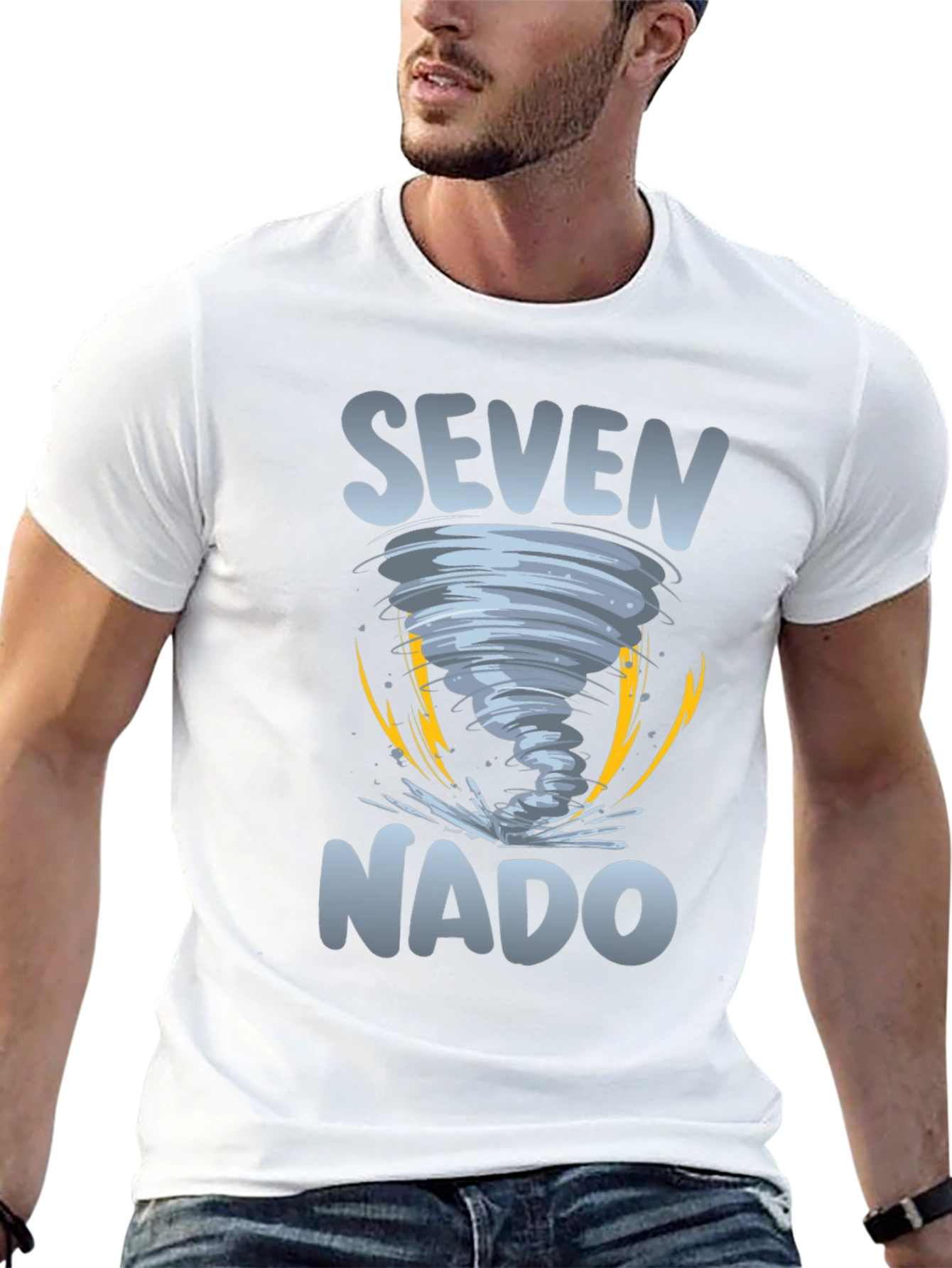 SevenNado Graphic Tee - Tornado Design
