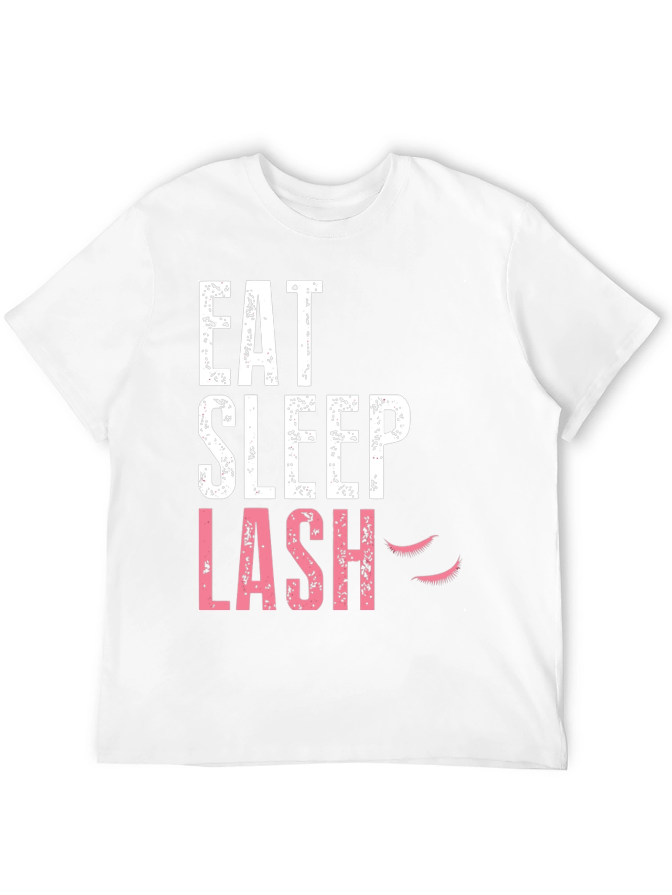 Eat Sleep Lash Black Graphic Tee