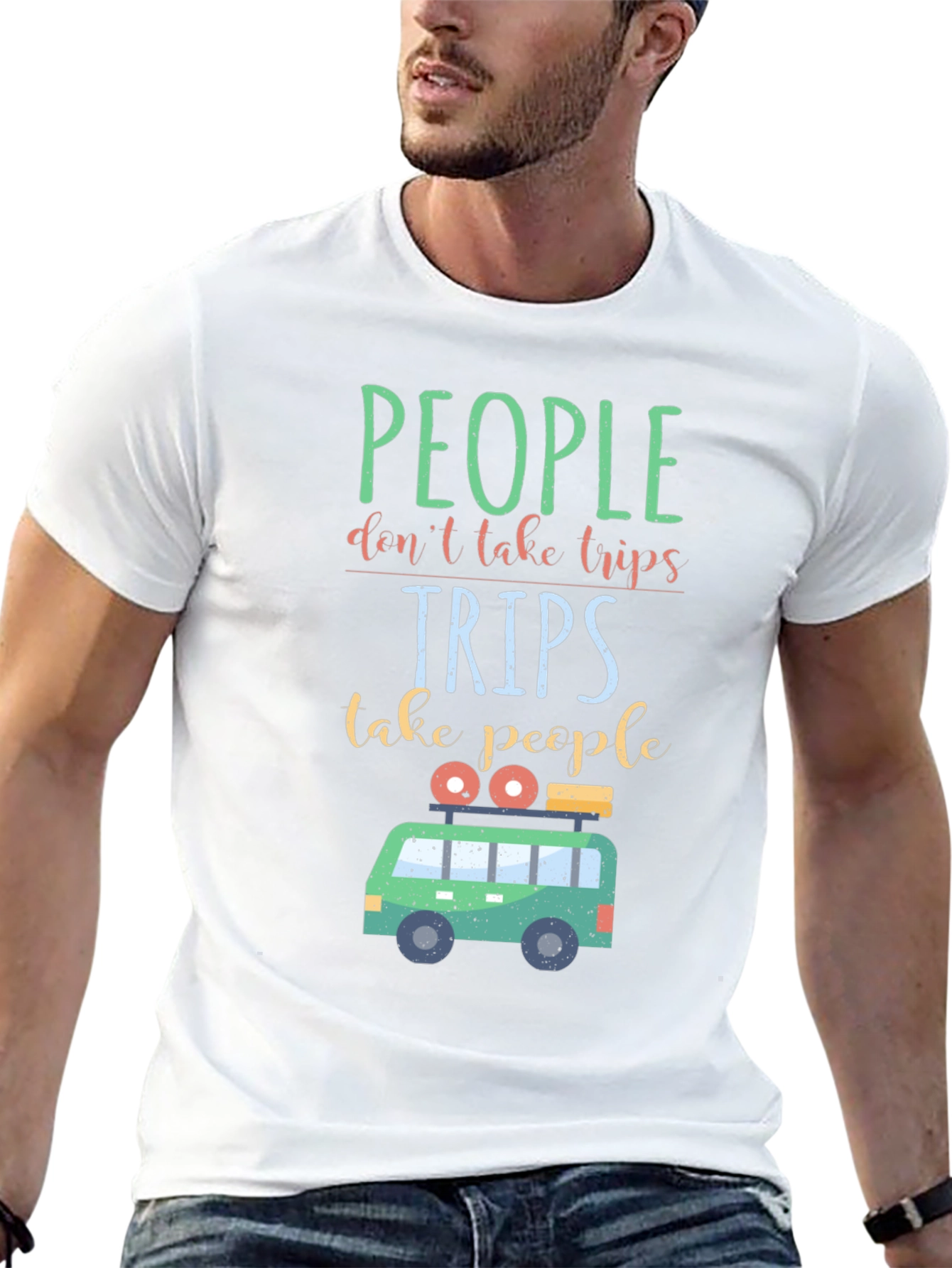 People Trips Graphic Tee - Travel T-Shirt