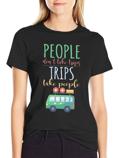 People Trips Graphic Tee - Travel T-Shirt