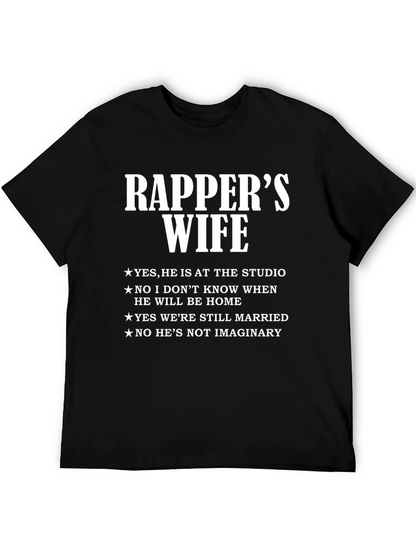 Rappers Wife Graphic Tee - Studio Humor