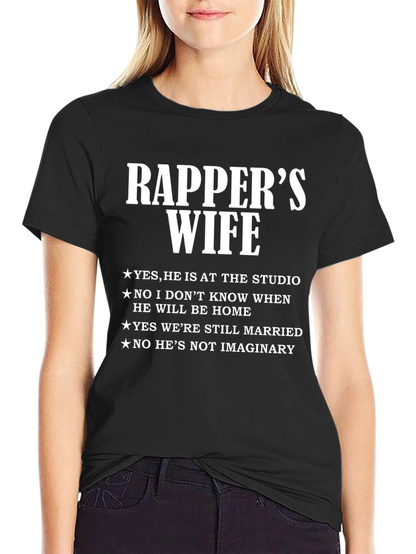 Rappers Wife Graphic Tee - Studio Humor