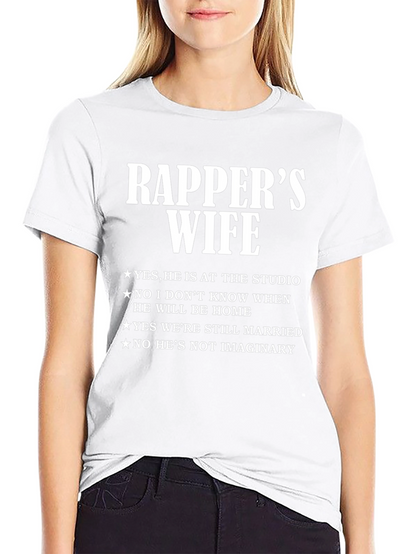 Rappers Wife Graphic Tee - Studio Humor