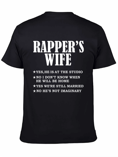 Rappers Wife Graphic Tee - Studio Humor