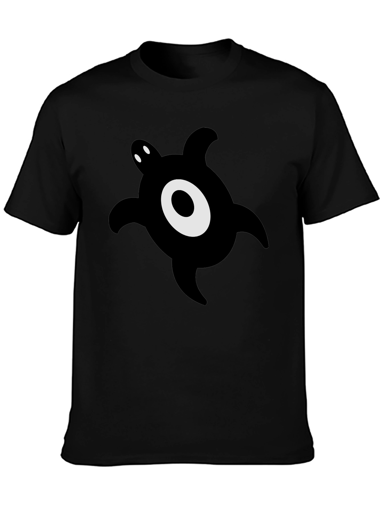 Black Turtle Graphic Tee - Stylish Casual Wear