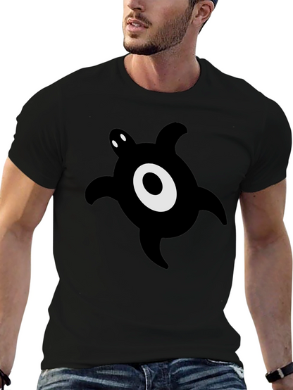 Black Turtle Graphic Tee - Stylish Casual Wear