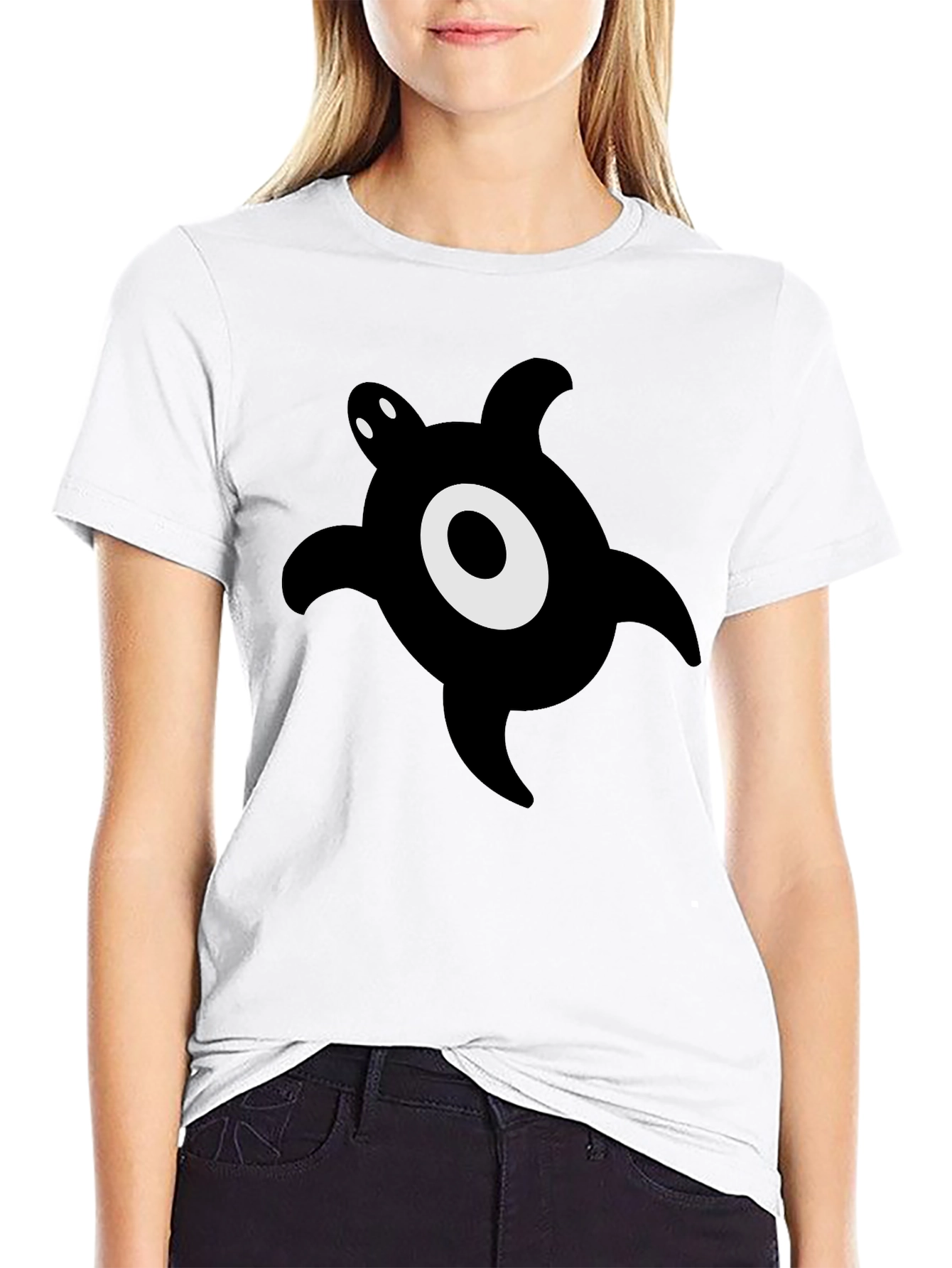 Black Turtle Graphic Tee - Stylish Casual Wear