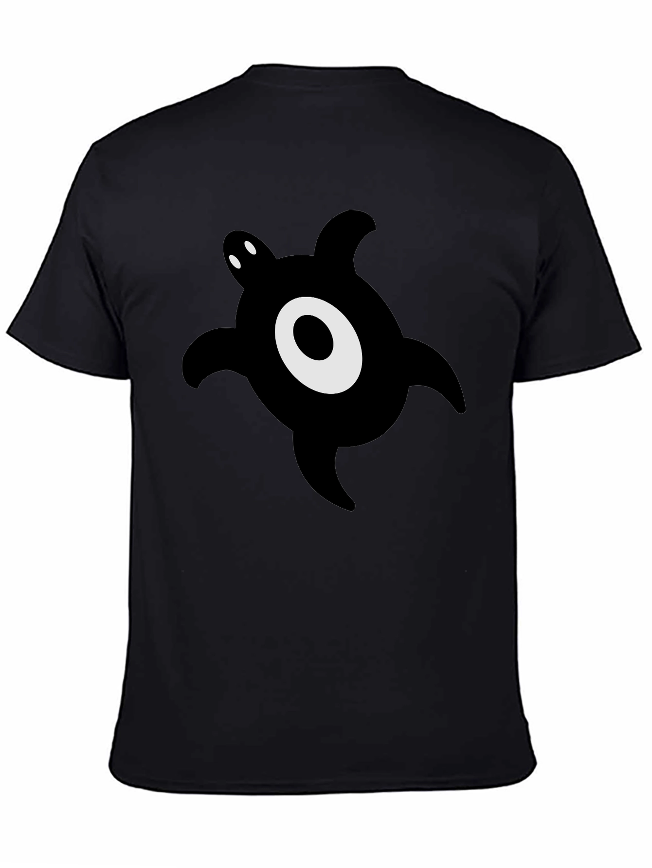 Black Turtle Graphic Tee - Stylish Casual Wear