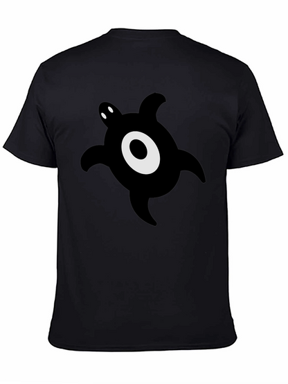 Black Turtle Graphic Tee - Stylish Casual Wear