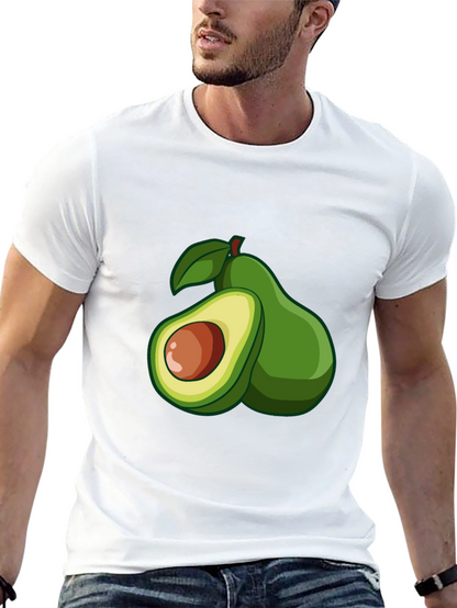 Avocado Graphic Tee - Fresh & Fun Design