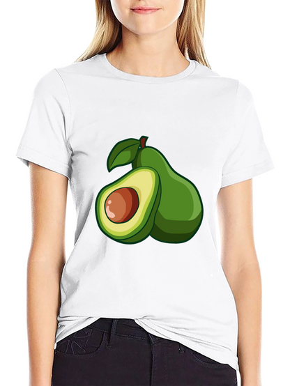 Avocado Graphic Tee - Fresh & Fun Design