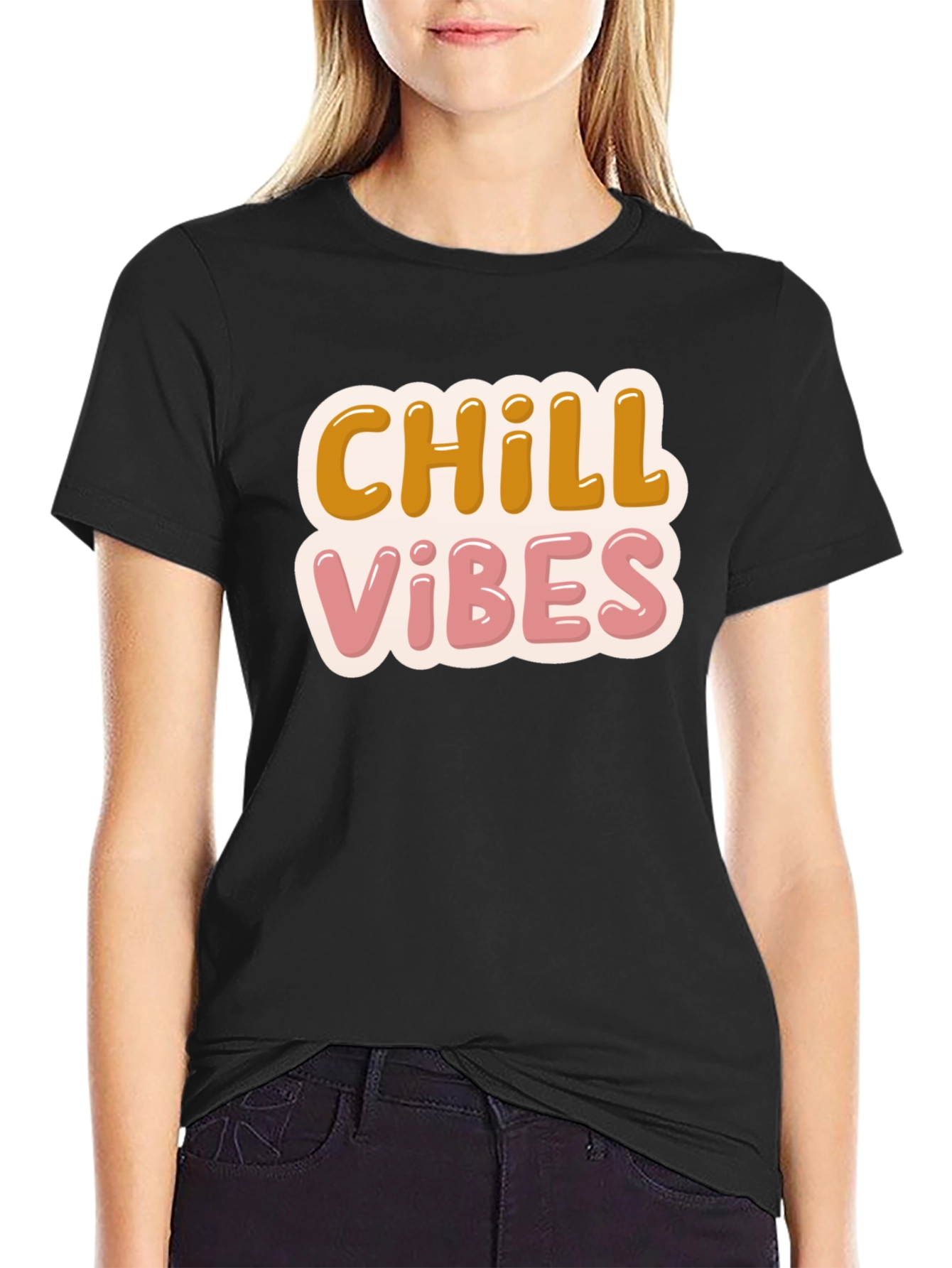 Chill Vibes T-Shirt - Retro Design Comfort