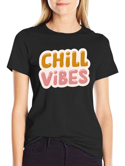 Chill Vibes T-Shirt - Retro Design Comfort