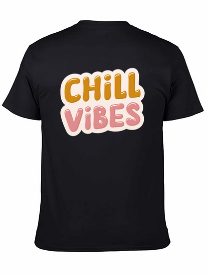 Chill Vibes T-Shirt - Retro Design Comfort
