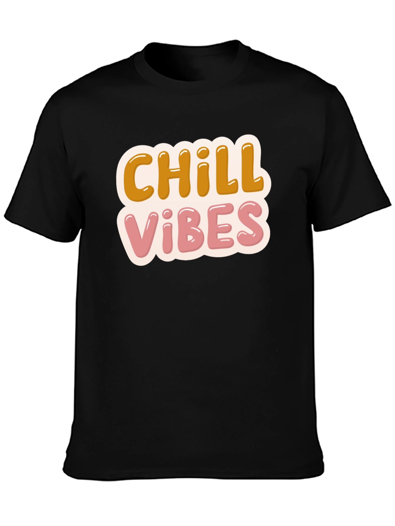 Chill Vibes T-Shirt - Retro Design Comfort