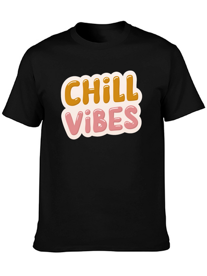 Chill Vibes T-Shirt - Retro Design Comfort