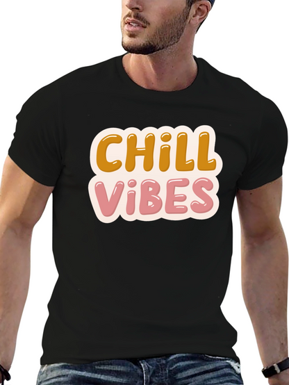 Chill Vibes T-Shirt - Retro Design Comfort