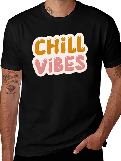 Chill Vibes T-Shirt - Retro Design Comfort