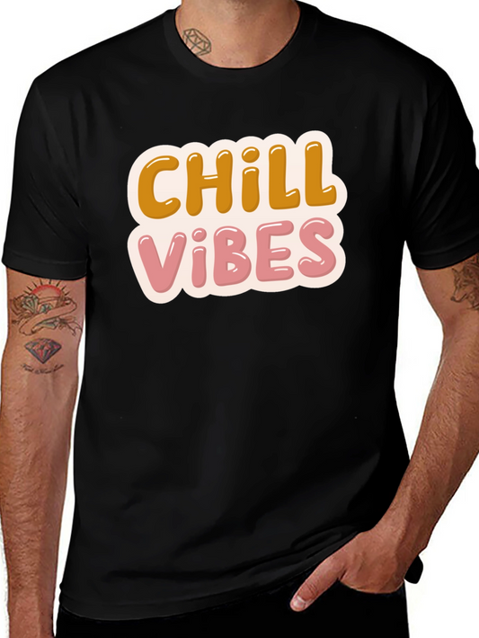 Chill Vibes T-Shirt - Retro Design Comfort