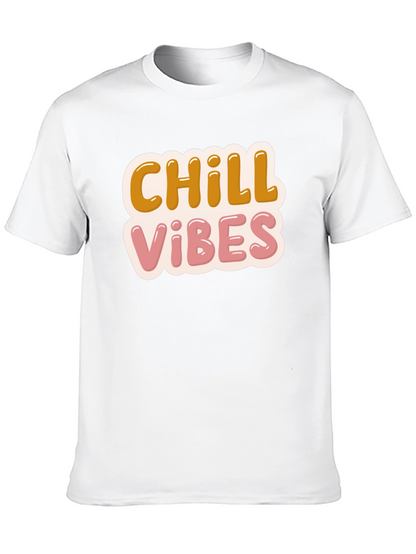 Chill Vibes T-Shirt - Retro Design Comfort