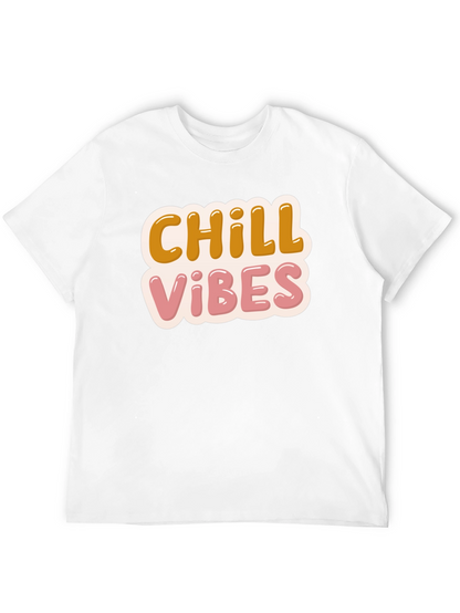 Chill Vibes T-Shirt - Retro Design Comfort