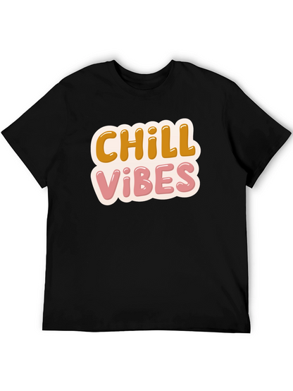 Chill Vibes T-Shirt - Retro Design Comfort