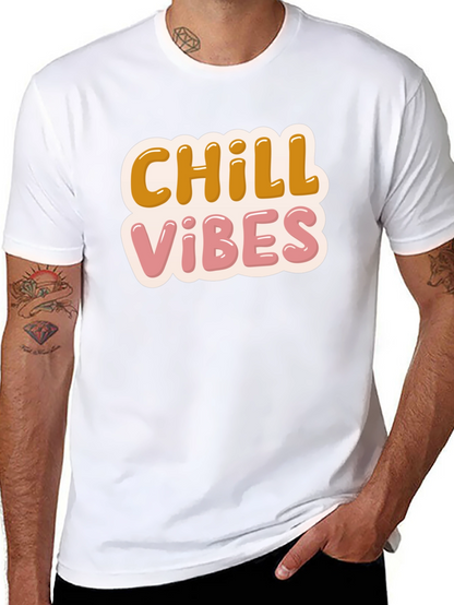 Chill Vibes T-Shirt - Retro Design Comfort