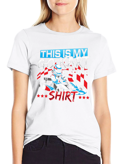Go Kart Racing Shirt - Motorsport Tee