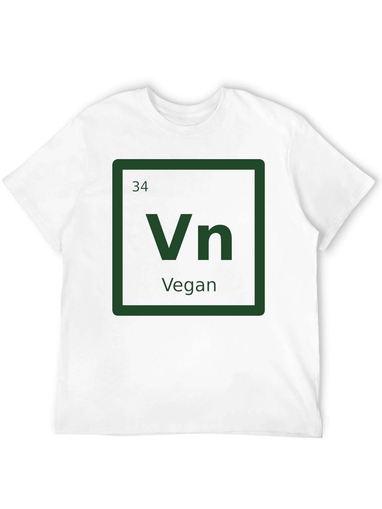 Vegan Element T-Shirt - Periodic Table Style Tee