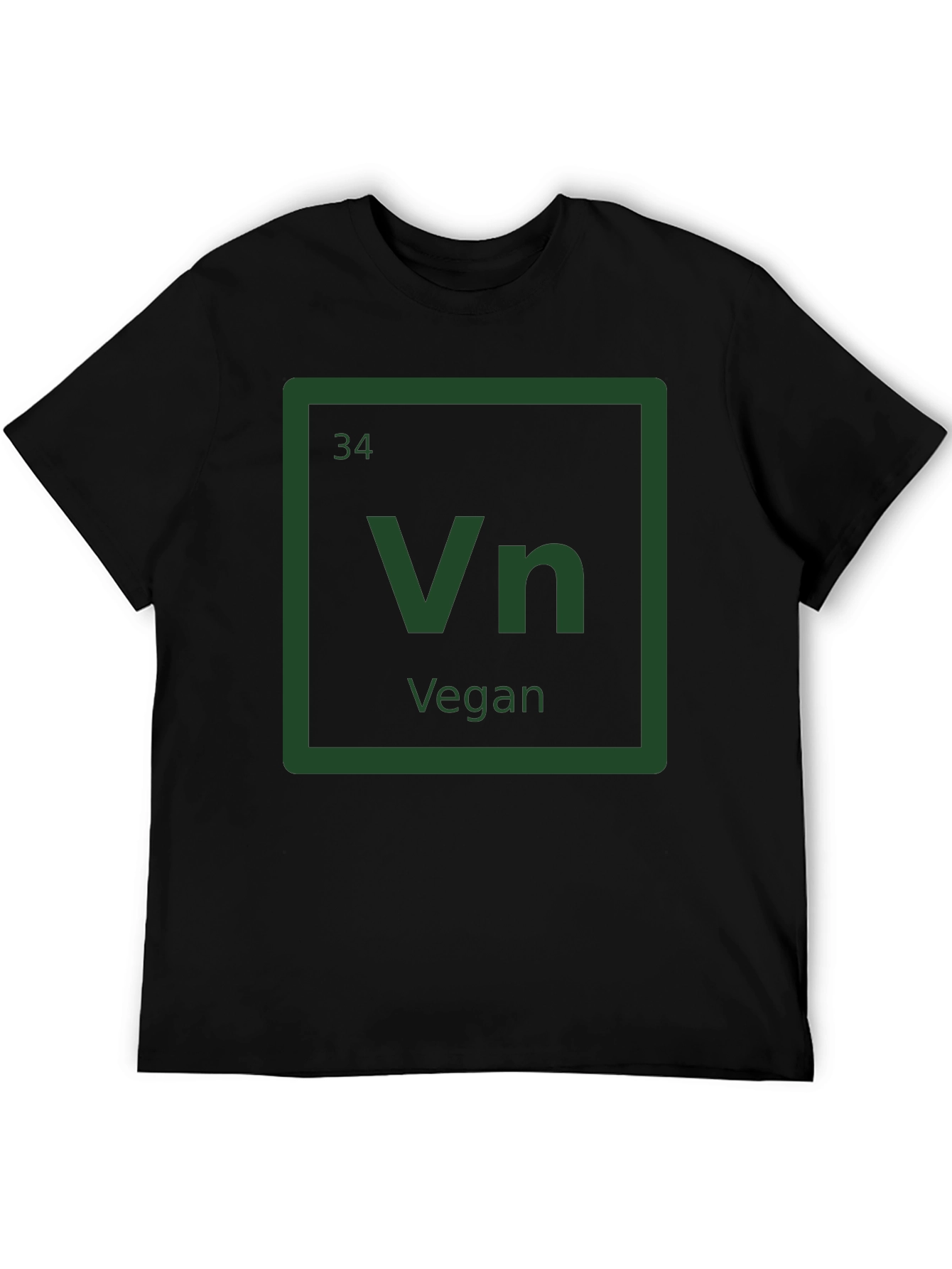 Vegan Element T-Shirt - Periodic Table Style Tee