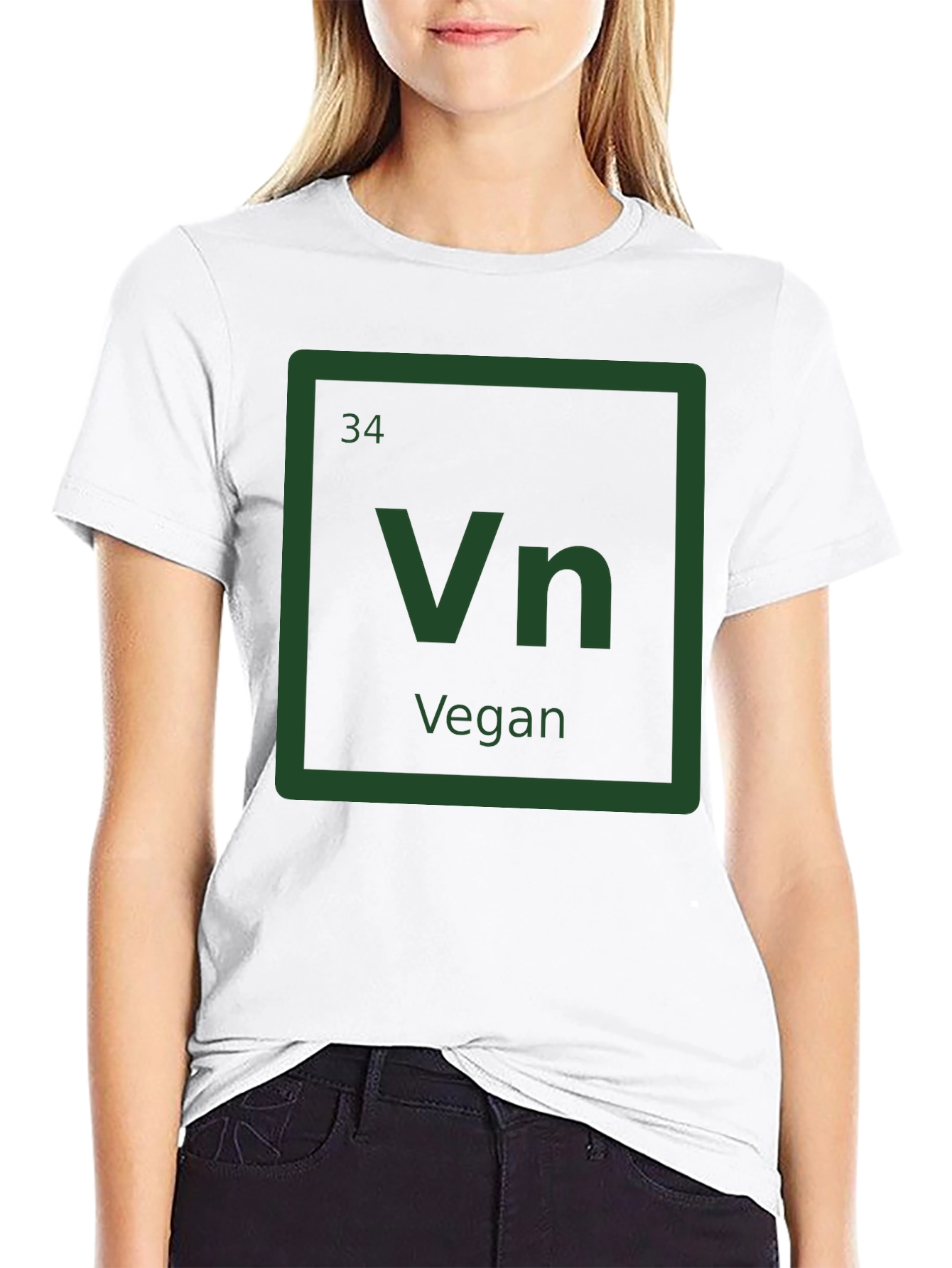 Vegan Element T-Shirt - Periodic Table Style Tee