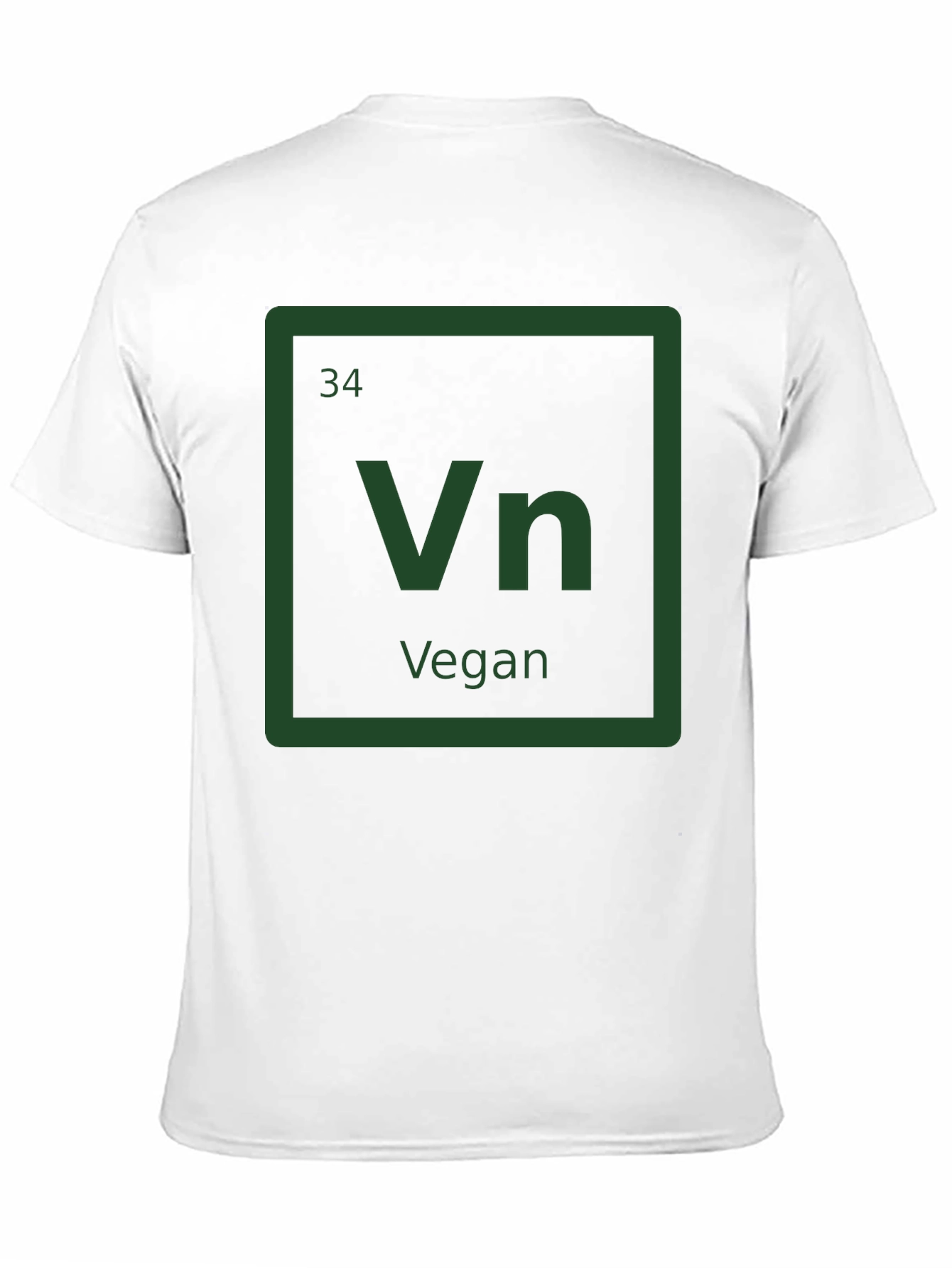 Vegan Element T-Shirt - Periodic Table Style Tee