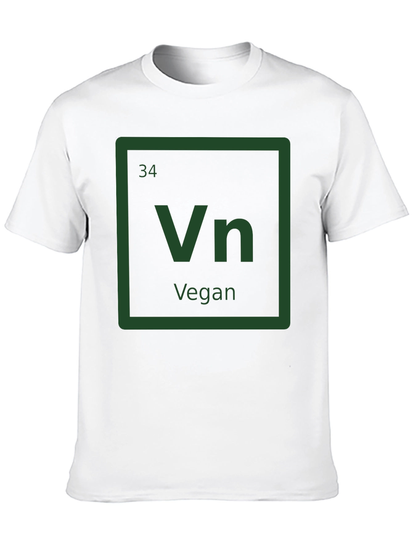 Vegan Element T-Shirt - Periodic Table Style Tee